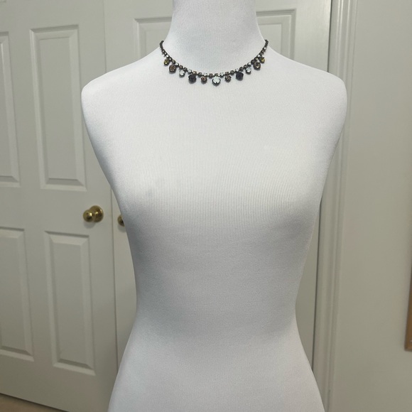 Multi-Color Rhinestone Necklace - Picture 3 of 4